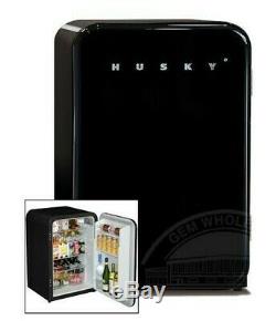 Husky Undercounter Stylish Retro Fridge BRAND NEW £499 HFB535 BLACK HFR10 RED