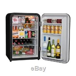 Husky retro undercounter fridge black or red cheap fridge brand new bargain
