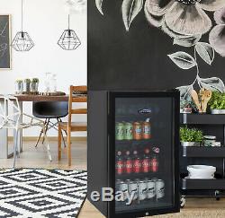 IceKing BF150K 85 Litre Undercounter Drinks and Wine Fridge with Lockable Door