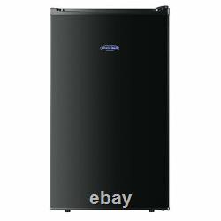 IceKing Freestanding Larder Fridge in Black 48cm Under Counter Fridge RL114BK. E