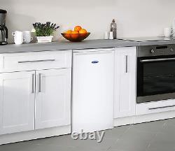 IceKing RK113WE 48cm Under Counter Freestanding Fridge White with Icebox