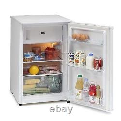 IceKing RK113W. E White 48cm 81L Undercounter Larder Fridge With 3 Icebox