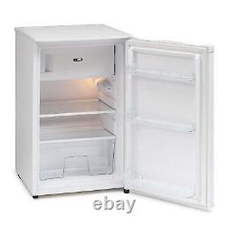 IceKing RK113W. E White 48cm 81L Undercounter Larder Fridge With 3 Icebox