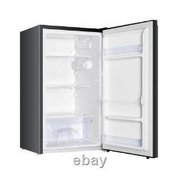 IceKing RL111EBK Black Under Counter Larder Fridge E Rated