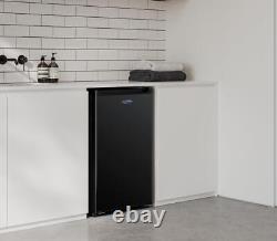 IceKing RL111EBK Black Under Counter Larder Fridge E Rated