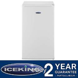 IceKing RL111W. E White 91L Undercounter Larder Fridge W48 x D50 x H84