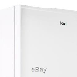 IceQ 95 Litre Slimline Undercounter White Fridge 47cm Wide With IceBox