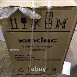 Ice King Integrated Built In Under Counter Fridge With Ice Box Ikbu201ap Rrp£239