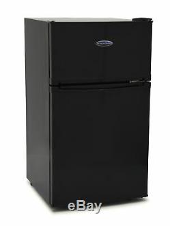 Iceking IK2023K 48cm Undercounter Fridge Freezer A+ Energy Rating Black