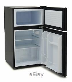 Iceking IK2023K 48cm Undercounter Fridge Freezer A+ Energy Rating Black