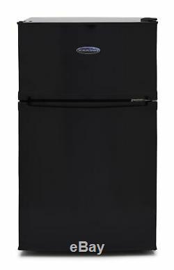 Iceking IK2023K 48cm Undercounter Fridge Freezer A+ Energy Rating Black