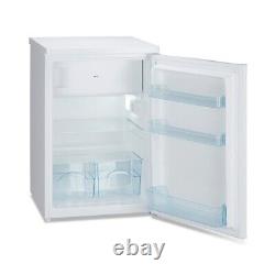 Iceking RHK551WE Under counter White Icebox Fridge, 55cm Wide with 109Ltr