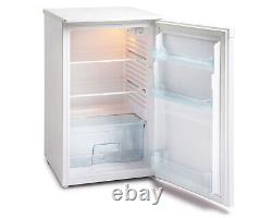 Iceking RL106W. E White 50cm Wide Under Counter Larder Fridge