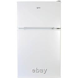 Igenix 47cm Under Counter Fridge Freezer 87L Capacity, Energy-Efficient, White