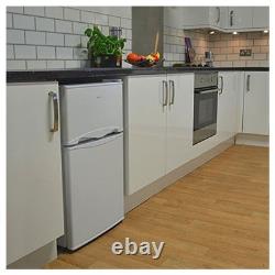 Igenix 47cm Under Counter Fridge Freezer 87L Capacity, Energy-Efficient, White