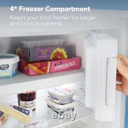 Igenix IG155W Freestanding Under Counter Fridge White 55 cm Wide 2 Adjustable