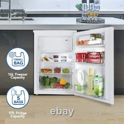 Igenix IG155W Freestanding Under Counter Fridge White 55 cm Wide 2 Adjustable