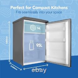 Igenix IG155X Freestanding Under Counter Fridge With 2 Adjustable Shelves 1