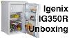 Igenix Ig350r Under Counter Fridge Short Unboxing Video 5 Stars
