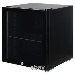 Igenix Under Counter Drinks Fridge, 48 Litre, Black