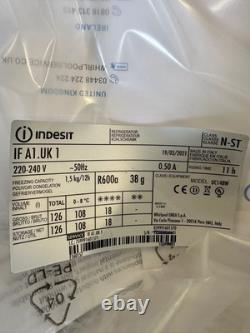 Indesit Integrated built Under-counter Fridge freezer Box In White IF A1. UK 1