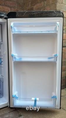 Inlander Retro Style Fridge Freezer Black Brand New. Never Used