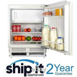 Integrated Under-counter Fridge With Icebox In White SIA UB01FIB