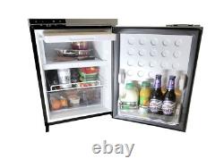 JKF50 Silver 12 Volt Compressor Fridge