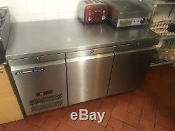 JLA undercounter stainless steel commercial fridge counter Top