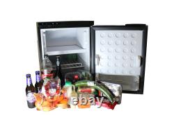 Just Kampers F50 42L Compressor Fridge Freezer 12V Campervan Black / Silver