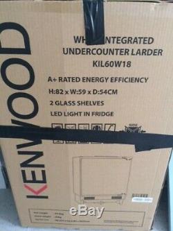 KENWOOD KIL60W18 Integrated Undercounter Fridge