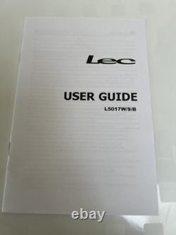 LEC L5017W 50cm Undercounter Fridge-White-110L- Hardly Used Good Condition