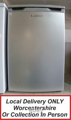 LEC R5517S Silver Under Counter Fridge with Freezer / Ice Box R5517 PLU PFF G