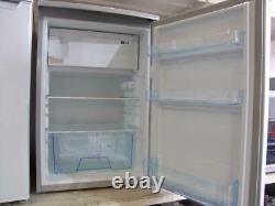 LEC R5517S Silver Under Counter Fridge with Freezer / Ice Box R5517 PLU PFF G