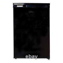 Larder Fridge, Under Counter, 131 Litre, Reversible Door, Black, Statesman L255B