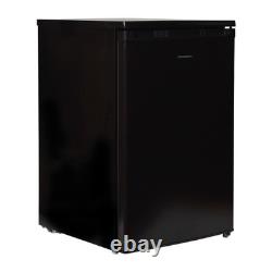 Larder Fridge, Under Counter, 131 Litre, Reversible Door, Black, Statesman L255B