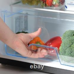 Larder Fridge, Under Counter, 131 Litre, Reversible Door, Black, Statesman L255B