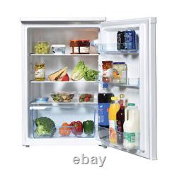 Larder Fridge, Under Counter, 131 Litre, Reversible Door, White, Igenix IG255W