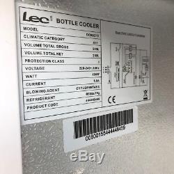 Lec BC9007G Under-Counter Commercial Bottle Cooler Glass