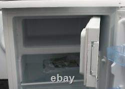 Lec R5010W 50cm Under Counter Fridge with Ice Box White