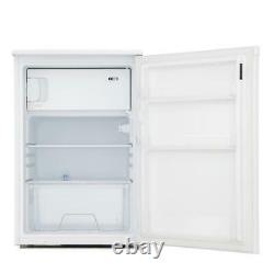 Lec R5517W 55cm Undercounter Fridge with Ice Box in White 3 Year Warranty