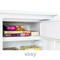 Lec R5517W 55cm Undercounter Fridge with Ice Box in White 3 Year Warranty