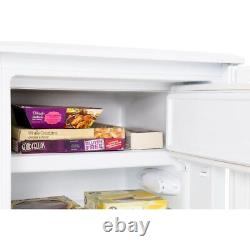 Lec R5517W White Under Counter Fridge with Ice Box Freestanding