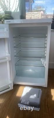 Liebherr White Under Counter Freestanding Fridge, Single Door, Manual Defrost
