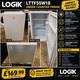 Logik Lttf55w18 Under Counter Fridge White 91l A+ Freestanding