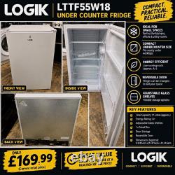 Logik LTTF55W18 Under Counter Fridge White 91L A+ Freestanding