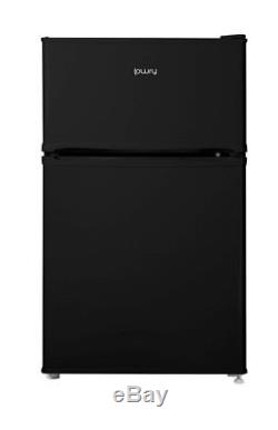 Lowry LUCFF50B Black 50cm Wide Under Counter Freestanding Fridge Freezer
