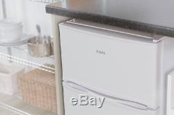 Lowry LUCFF50W Freestanding 50cm Wide White Under Counter Fridge Freezer