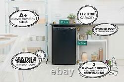 Lowry LUCLF50B Under Counter 111L Under Counter Larder Fridge 50cm Wide Black