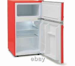 MONTPELLIER Retro MAB2035R Undercounter Fridge Freezer A+ Gloss Red Currys